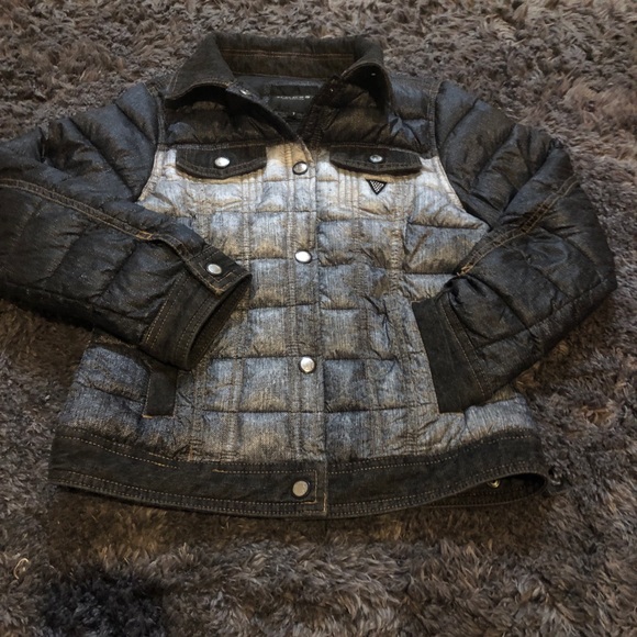 GUESS KID LIGHT PUFFER JACKET - Picture 1 of 4